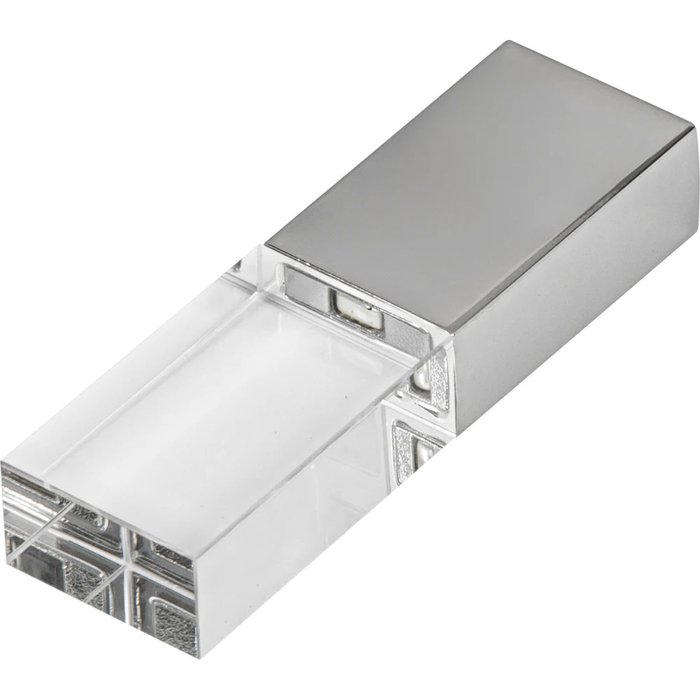 8190-16GB Kristal USB Bellek - Makro Matbaa promosyon