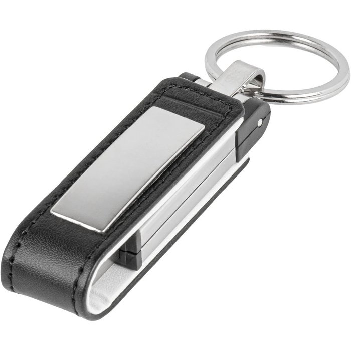8230-16GB Deri USB Bellek - Makro Matbaa promosyon