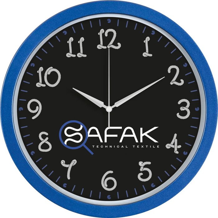 V30-533-L Plastik Duvar Saati - Makro Matbaa promosyon