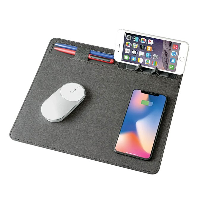 PWB-215 Wireless Şarjlı Mouse Pad - Makro Matbaa promosyon