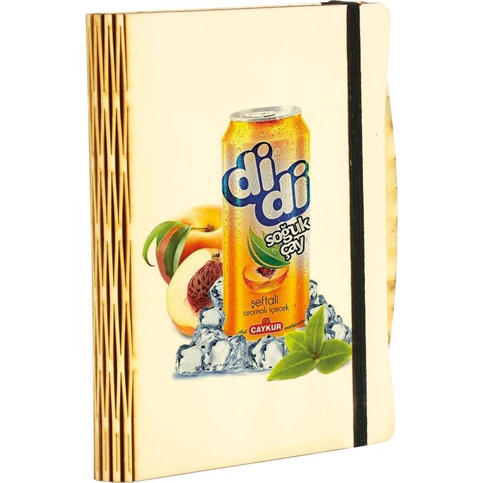 AH-020 Ahşap Notluk - Makro Matbaa promosyon