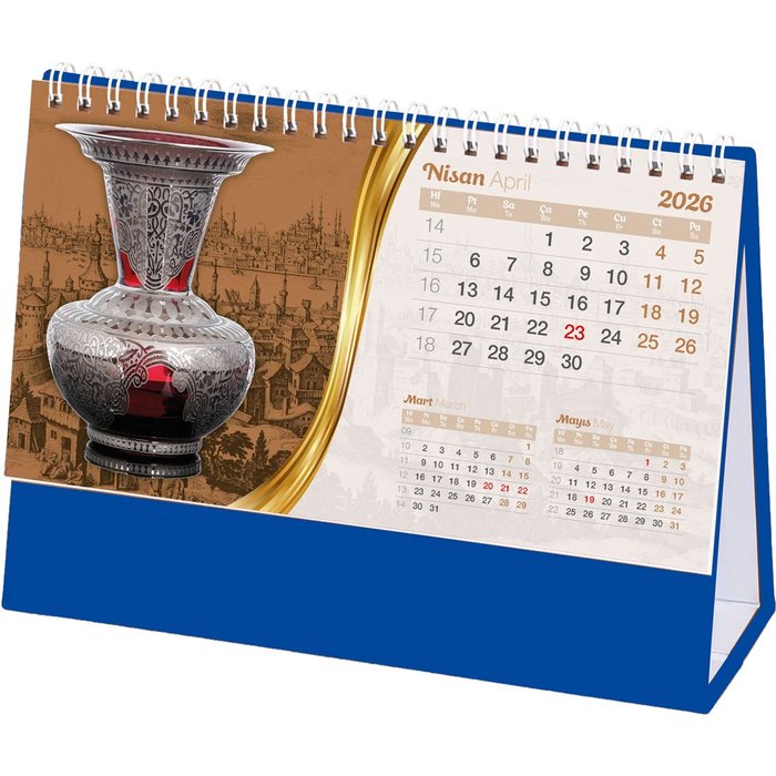 AMT-02-LT Osmanlı Masa Takvimi - Makro Matbaa promosyon