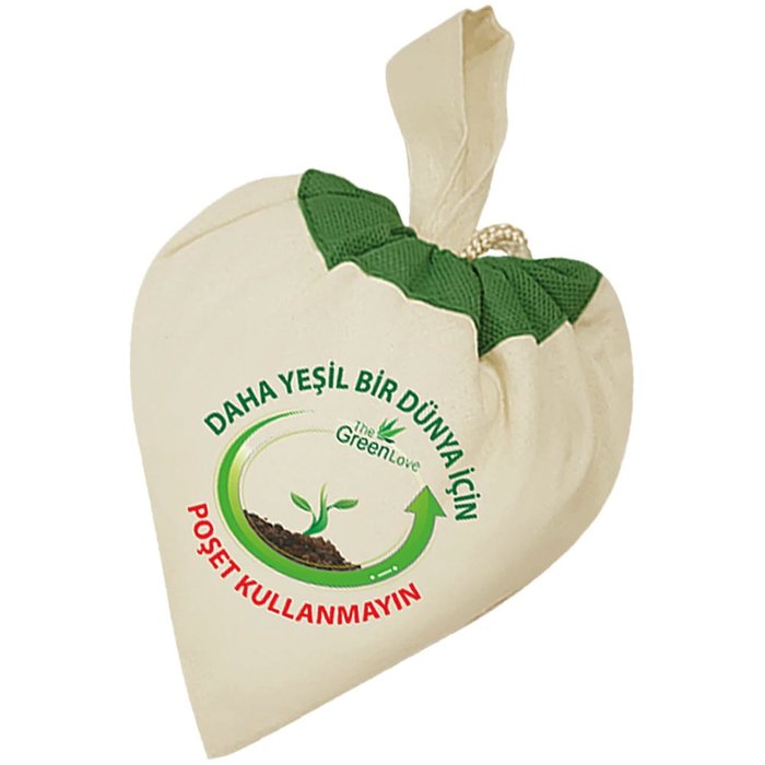 BC-8300 İp Büzgülü Ham Bez Çanta - Makro Matbaa promosyon