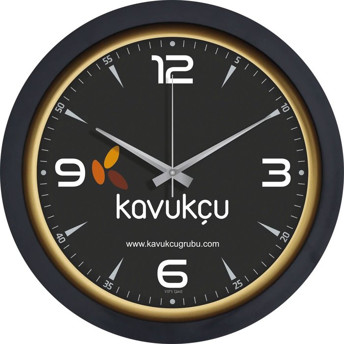V30-546-SA Plastik Duvar Saati - Makro Matbaa promosyon