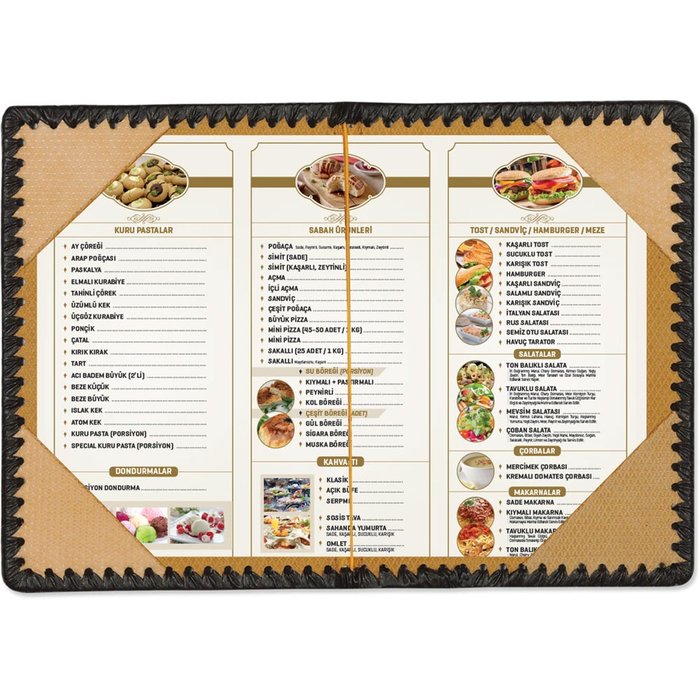 902 Sertifika ve Menü Kabı - Makro Matbaa promosyon
