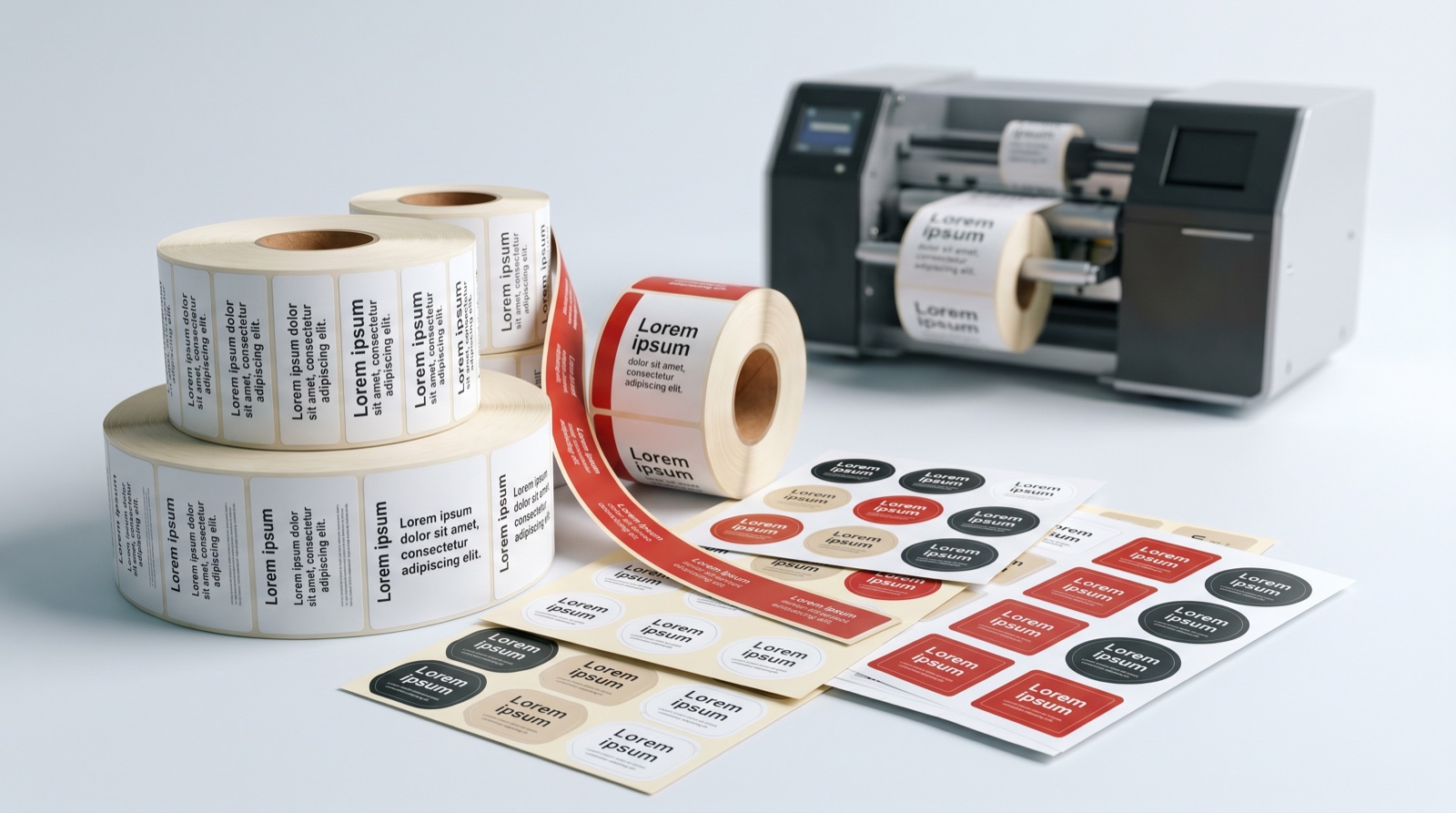 Etiket ve Sticker Baskı - Makro Matbaa Gebze